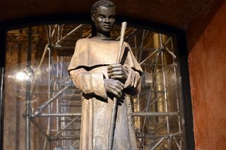 26 San Martin de Porres Statue Catedral Metropolitana Metropolitan Cathedral Buenos Aires